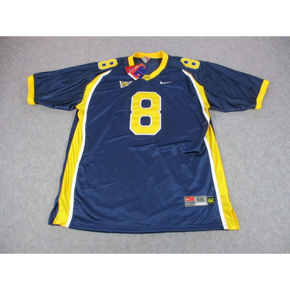 Aaron Rodgers California Golden Bears Football Jersey Mens 3XL Blue Nike NCAA